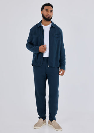 MENS NAVY DROP