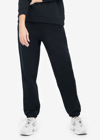 L'COUTURE Joggers Life Lounge Oversized Jogger Black