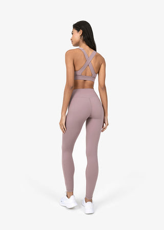 L'COUTURE Leggings Elevate Life Full Length Legging Praline