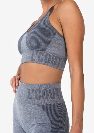 L'COUTURE Leggings Elevate Seamless Leggings Graphite Marl
