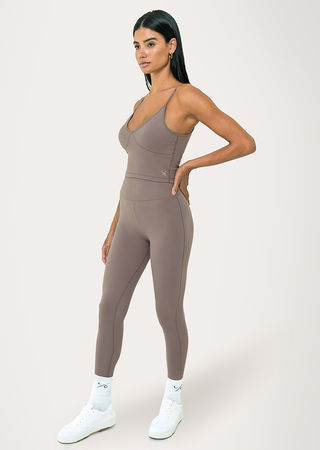 L'COUTURE Sports Bras Life Active Long Line Bra Praline