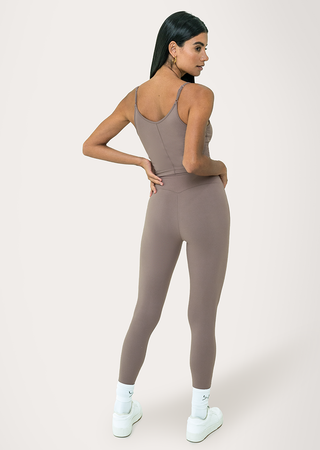 L'COUTURE Sports Bras Life Active Long Line Bra Praline