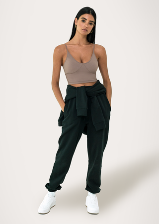 L'COUTURE Sports Bras Life Active Long Line Bra Praline