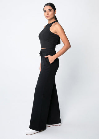 L'COUTURE Tees & Tanks All-Around Lounge Tank Black