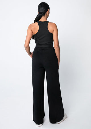 L'COUTURE Tees & Tanks All-Around Lounge Tank Black