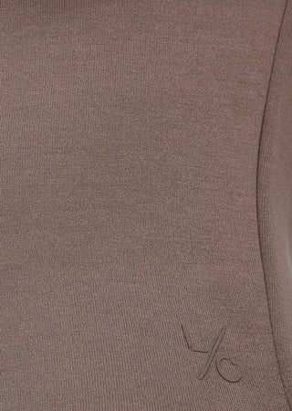All-Around Lounge Cap Sleeve Top Walnut