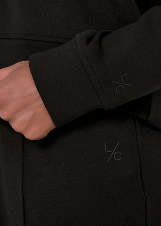 All-Around Lounge Collar Sweater Black