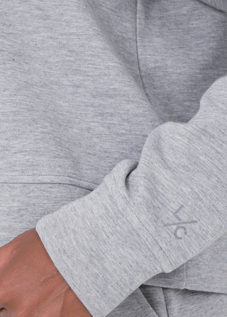 All-Around Lounge Collar Sweater Grey Marl
