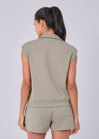 All-Around Lounge Half Zip Sweatshirt Abby Stone