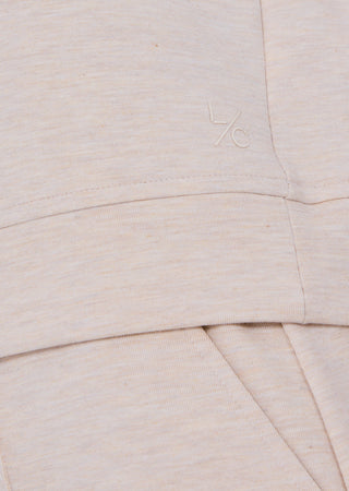 All-Around Lounge Half Zip Sweatshirt Oatmeal Heather