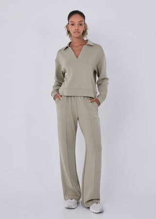 All-Around Lounge Straight Leg Pant Abby Stone