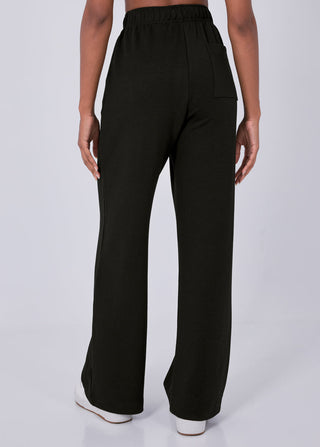 All-Around Lounge Straight Leg Pant Black