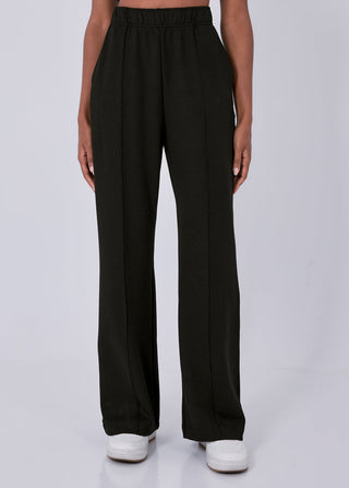 All-Around Lounge Straight Leg Short length Pant Black