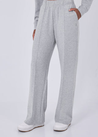 All-Around Lounge Straight Leg Pant Grey Marl