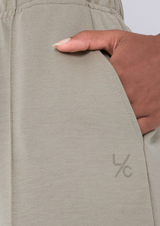 All-Around Lounge Straight Leg Short length Pant Abby Stone