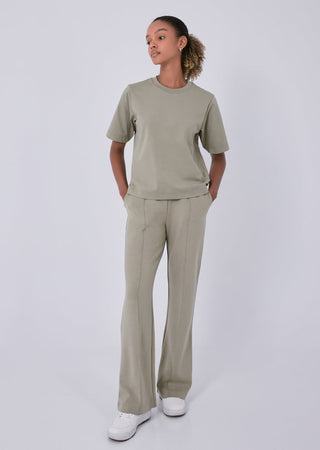 All-Around Lounge Straight Leg Short length Pant Abby Stone