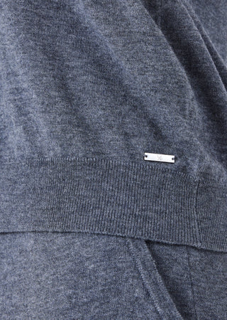 Men's Polo Top Grey Marl