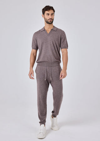 Men's Jogger Taupe Marl