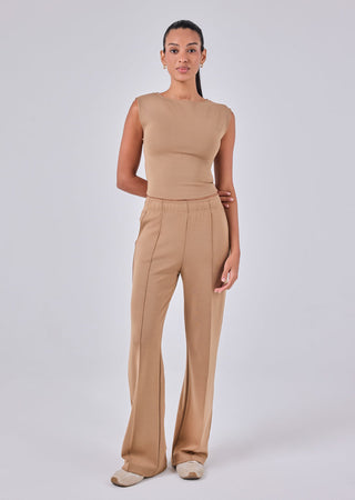 Women's Cap Sleeve Top Camel