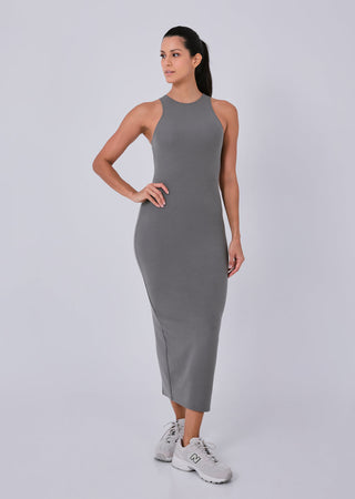 Effortless Maxi Dress Pebble Grey