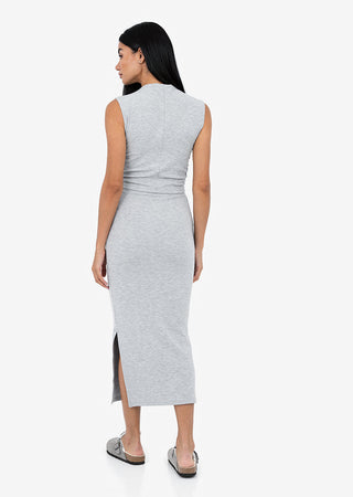 Effortless Tube Skirt Grey Marl