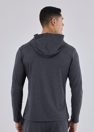 Men's Hoodie Charcoal Marl