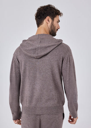 Men's Hoodie Taupe Marl