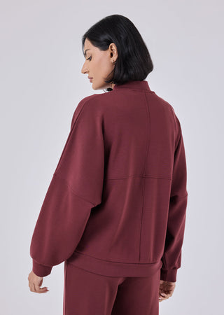 Women's Jacket Dark Burgundy
