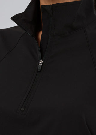 Women's Agility Half Zip Jacket Black