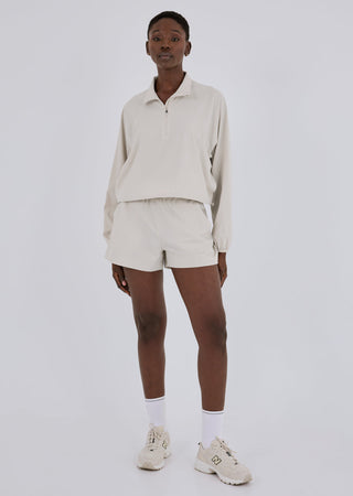 Women's Agility Half Zip Jacket Stone
