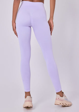 Seamless Rib Leggings Lilac Thistle