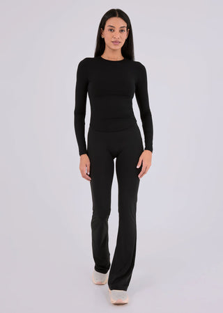 Women’s Aloe Long Sleeve Top Black