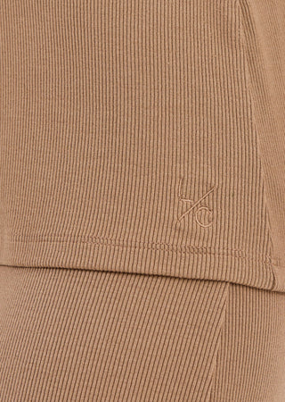 Women's Longline Cardigan Camel