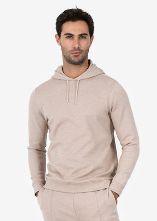 LC Mens All Around Lounge Hoodie Oat Marl