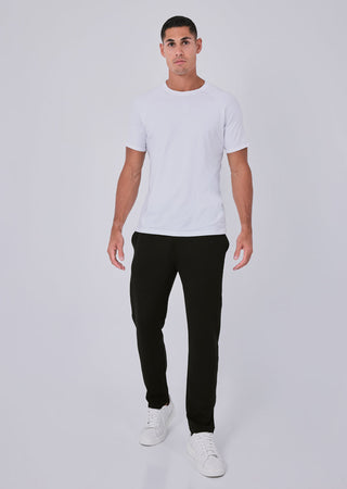 Mens All Around Lounge Straight Leg Pant Black