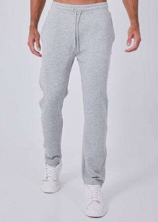 Mens All Around Lounge Straight Leg Pant Grey Marl