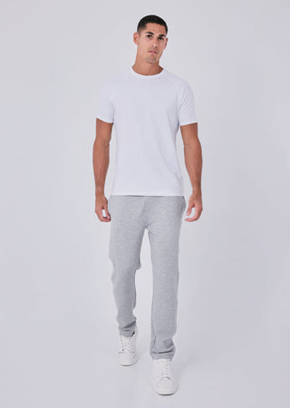 Mens All Around Lounge Straight Leg Pant Grey Marl
