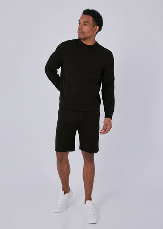 Mens All Around Lounge Sweat Shorts Black