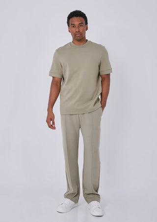 Mens Interlock Relaxed Tee Abby Stone