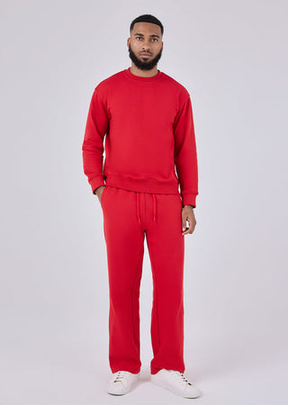 Unisex Oversized Sweater Vivid Red