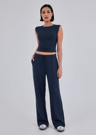 Women's Straight Leg Pants Dark Navy