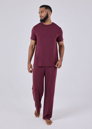 Men's Pant Dark Burgundy