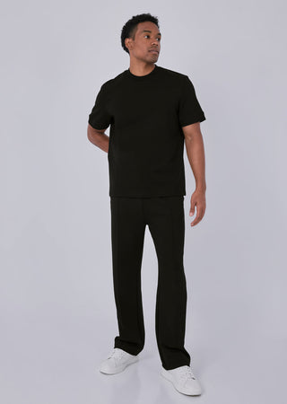 Mens All Around Lounge Relaxed Leg Pant Black