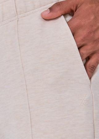 Mens All Around Lounge Relaxed Leg Pant Oatmeal Heather