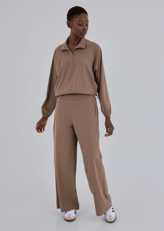 Women's Agility Wide Leg Pant Walnut