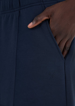 Women's Pintuck Short Dark Navy