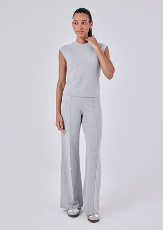 Women's Raglan Tee Grey Marl