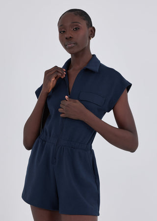 Women's Romper Dark Navy
