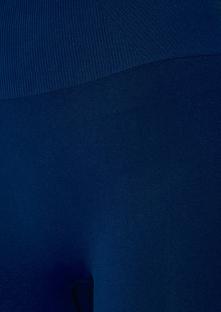 Seamless Rib Leggings Navy