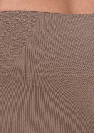 Seamless Rib Leggings Walnut